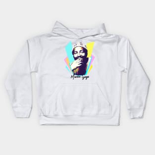 Wpap Pop Art Marvin Gaye Fan Art Kids Hoodie